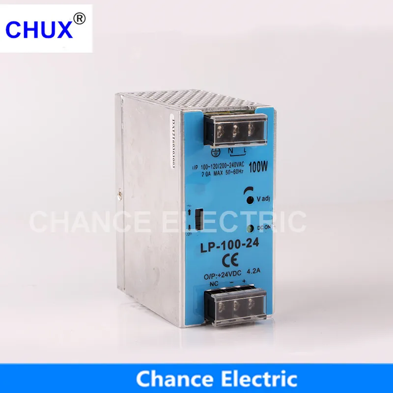 24V 12V Switching Power Supply 100W Mini size Din Rail Single Output 100-240V input LP100W Power Suppliers
24V 12V Switching Power Supply 100W Mini size Din Rail Single Output 100-240V input LP100W Power Suppliers