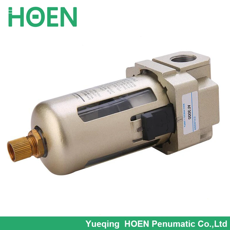 Air gas oil water filters pneumatic AF5000-10 AF5000-10D 1 inch with Copper cartridge and Protective cover Manual drain SMC type
Air gas oil water filters pneumatic AF5000-10 AF5000-10D 1 inch with Copper cartridge and Protective cover Manual drain SMC type