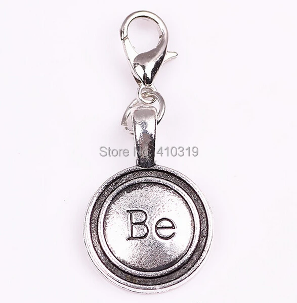 20pcs/lot Silver Plated Be Floating Pendant Charms With Lobster clasp for Glass Living Memory Locket
20pcs/lot Silver Plated Be Floating Pendant Charms With Lobster clasp for Glass Living Memory Locket