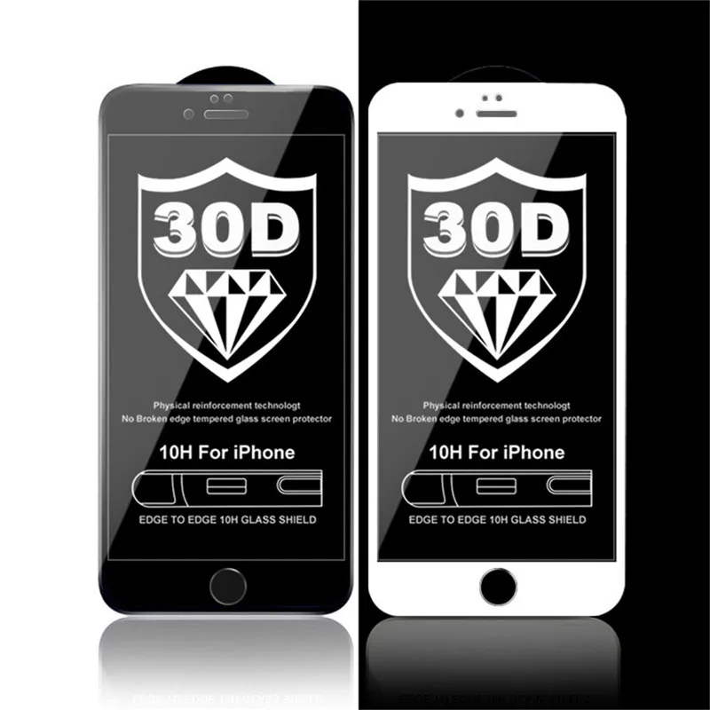 30D Curved Edge Protective Glass on the For iPhone 7 8 6 6s Plus Tempered Screen Protector For iPhone 11 Pro X XR XS Max 7 Glass
30D Curved Edge Protective Glass on the For iPhone 7 8 6 6s Plus Tempered Screen Protector For iPhone 11 Pro X XR XS Max 7 Glass