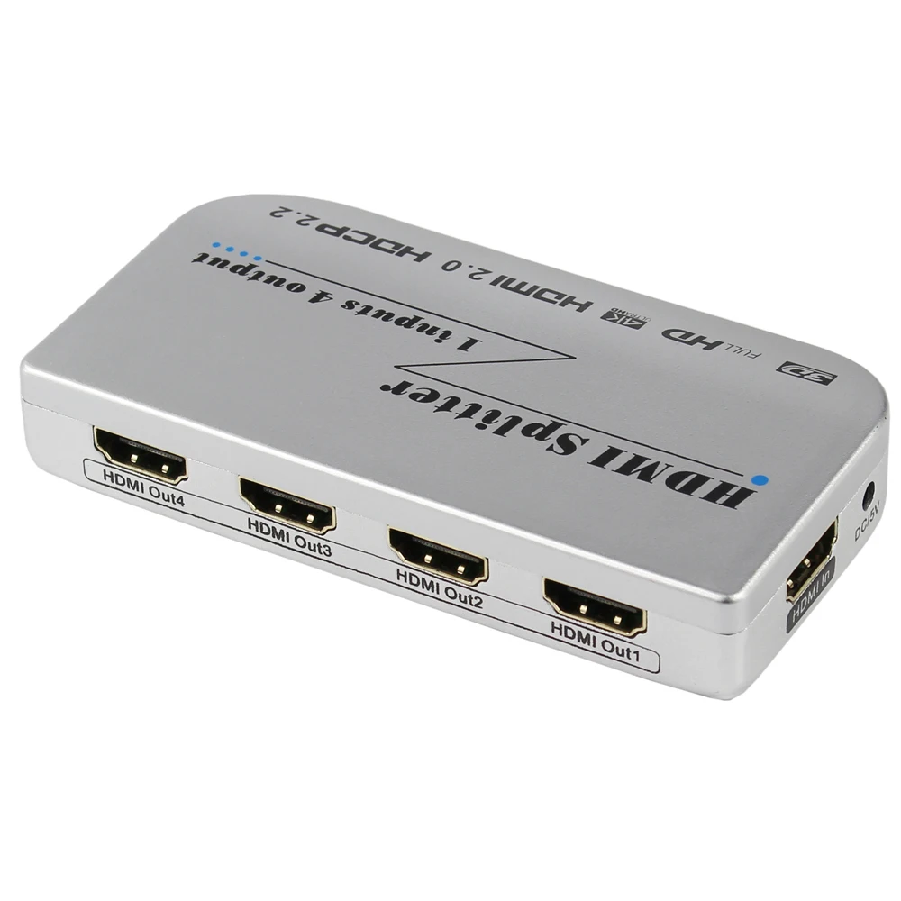 Разветвитель HDMI 1x4 разветвитель 2 0 с поддержкой HDCP 4K для Apple TV PS4 | Электроника