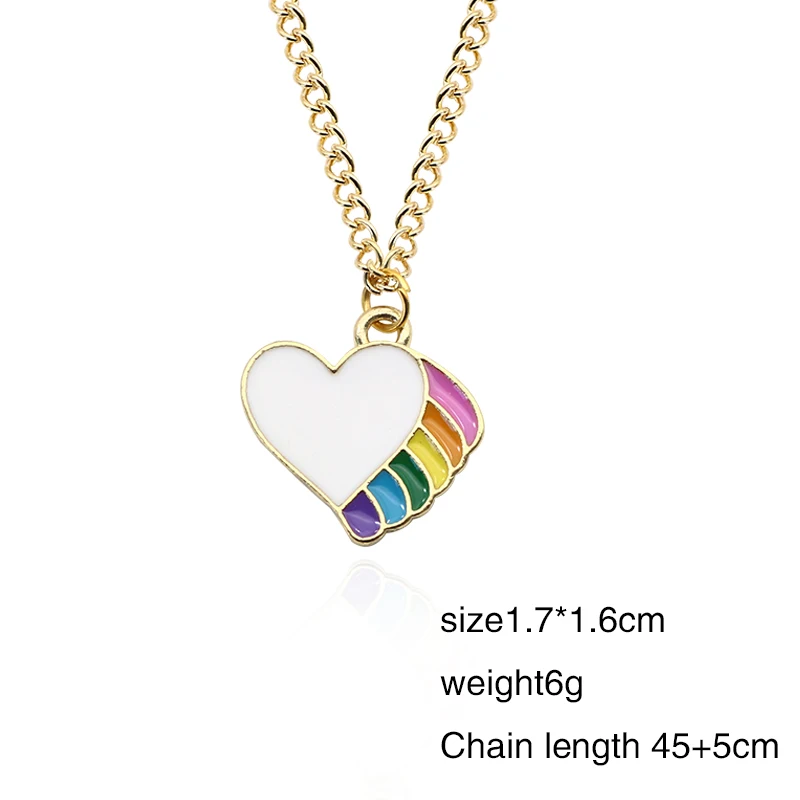 Plant Necklace Enamel Cartoon Colorful Potted Peach Heart Rainbow Necklace Creative Color Drip Oil Ornaments Lovely Girl's Gift
Plant Necklace Enamel Cartoon Colorful Potted Peach Heart Rainbow Necklace Creative Color Drip Oil Ornaments Lovely Girl's Gift