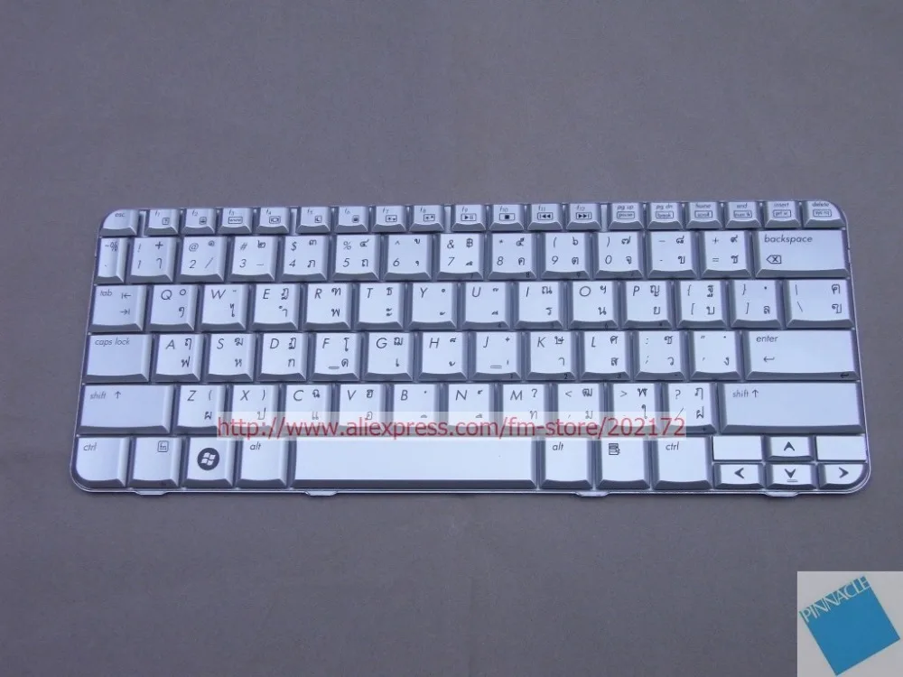 Brand New Silver Laptop Keyboard 484748-281 AETT9-00010 For HP Pavilion tx2000 tx2500 Thailand Layout 100% compatiable us
Brand New Silver Laptop Keyboard 484748-281 AETT9-00010 For HP Pavilion tx2000 tx2500 Thailand Layout 100% compatiable us