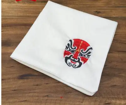 New Sichuan Opera Facebook embroidery handkerchief pure cotton double layer
New Sichuan Opera Facebook embroidery handkerchief pure cotton double layer
