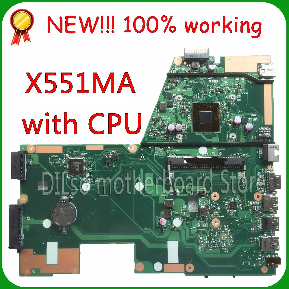Материнская плата KEFU x551ma для ноутбука ASUS X551MA, материнская плата N2830 F551MA, тестирование 90NB0480-R00100 REV2.0
Материнская плата KEFU x551ma для ноутбука ASUS X551MA, материнская плата N2830 F551MA, тестирование 90NB0480-R00100 REV2.0