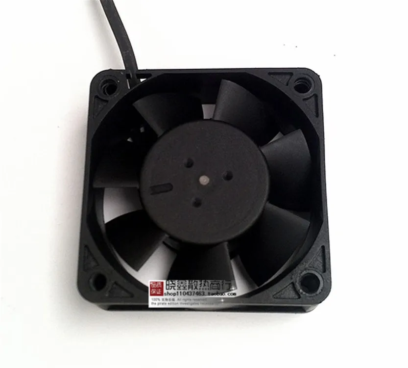 Original Delta AFB0612LD 6020 12V 0.11A 6CM 60 * 60 * 20mm dual ball bearing silent fan
Original Delta AFB0612LD 6020 12V 0.11A 6CM 60 * 60 * 20mm dual ball bearing silent fan