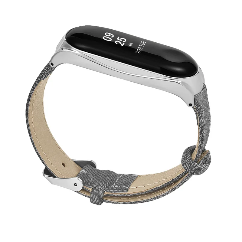 Elegant Denim Pattern Leather Watch Band Wriststrap with Metal Case for Xiaomi Mi Band 4 EM88
Elegant Denim Pattern Leather Watch Band Wriststrap with Metal Case for Xiaomi Mi Band 4 EM88