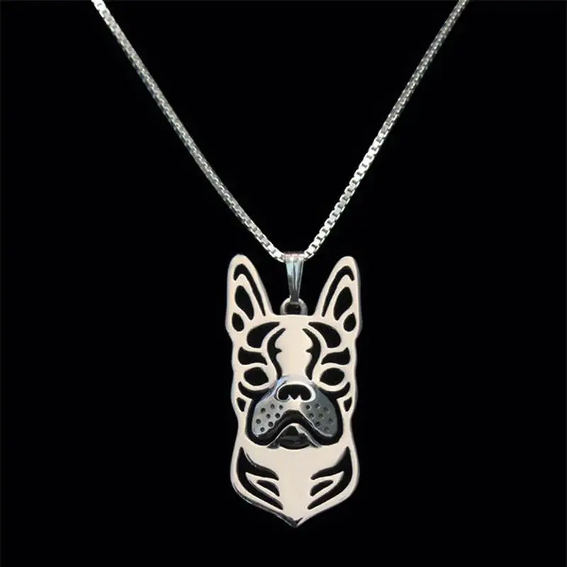 Fashion Lovers' Boston Terrier Necklaces Jewelry Metal Dog Pendant Necklaces Drop Shipping
Fashion Lovers' Boston Terrier Necklaces Jewelry Metal Dog Pendant Necklaces Drop Shipping
