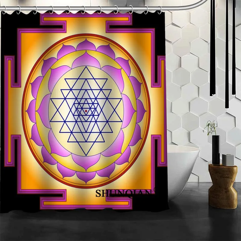 ShunQian Sri Yantra Shower Curtain Funny Curtain For Bathroom Waterproof Polyester Fabric Eco-Friendly 2020 Bath Curtain Gift
ShunQian Sri Yantra Shower Curtain Funny Curtain For Bathroom Waterproof Polyester Fabric Eco-Friendly 2020 Bath Curtain Gift