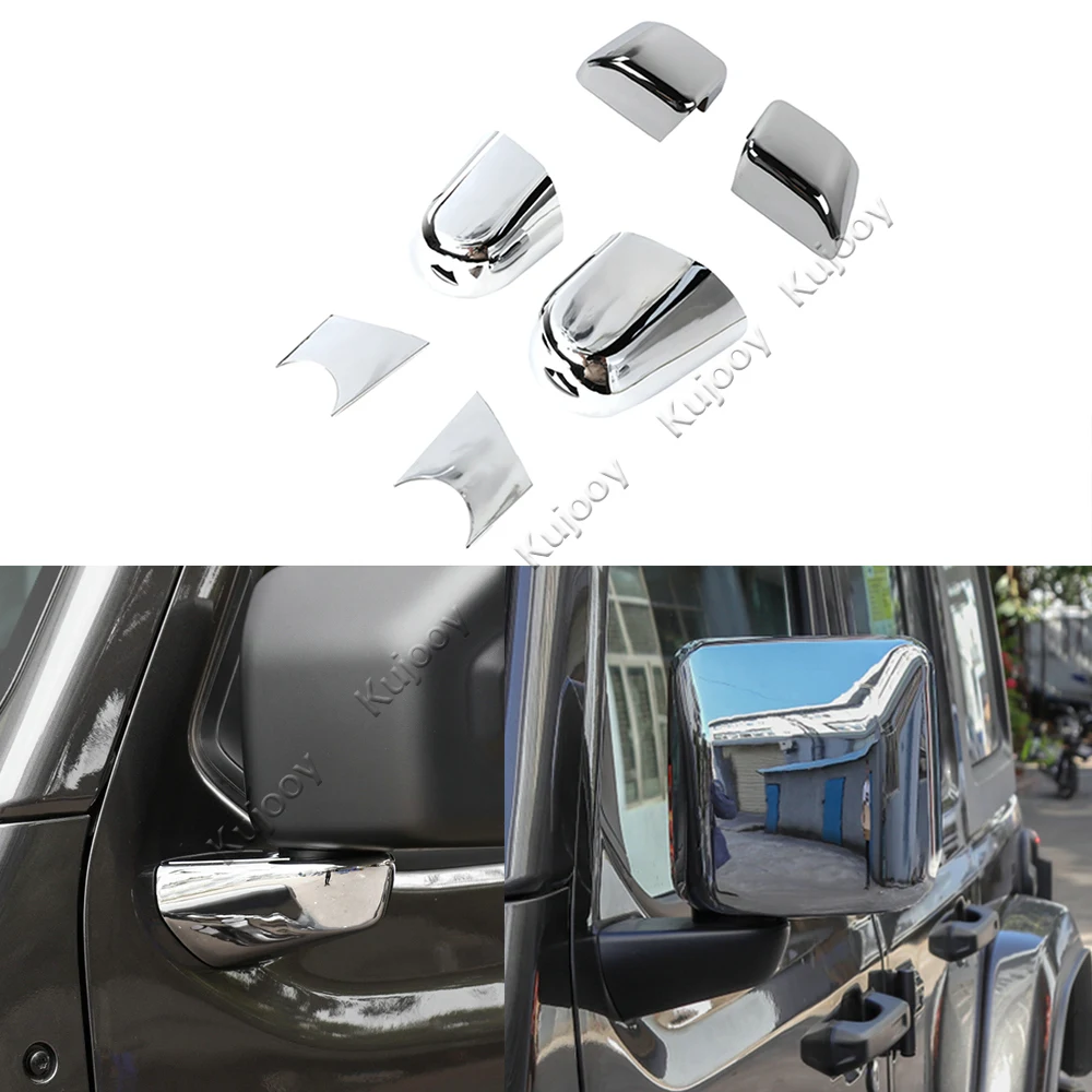 For Jeep Wrangler JL 2018+ Exterior Side Rearview Mirror Cover Pedal Decoration Styling Trim Decor Stickers Chrome ABS
For Jeep Wrangler JL 2018+ Exterior Side Rearview Mirror Cover Pedal Decoration Styling Trim Decor Stickers Chrome ABS