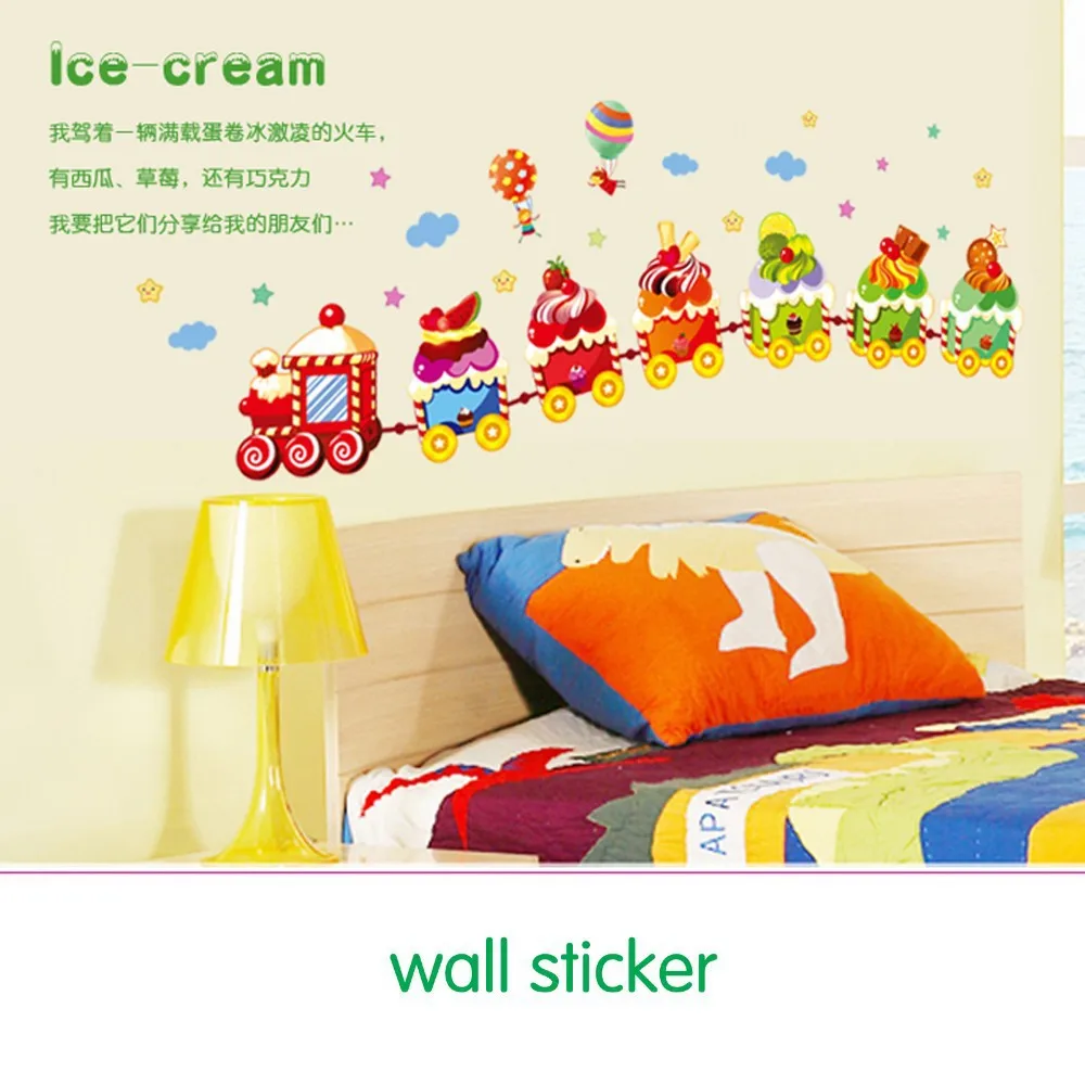 Free shipping plastic flat frosted train wall wall stickers for kids rooms high quality 2016 New
Free shipping plastic flat frosted train wall wall stickers for kids rooms high quality 2016 New