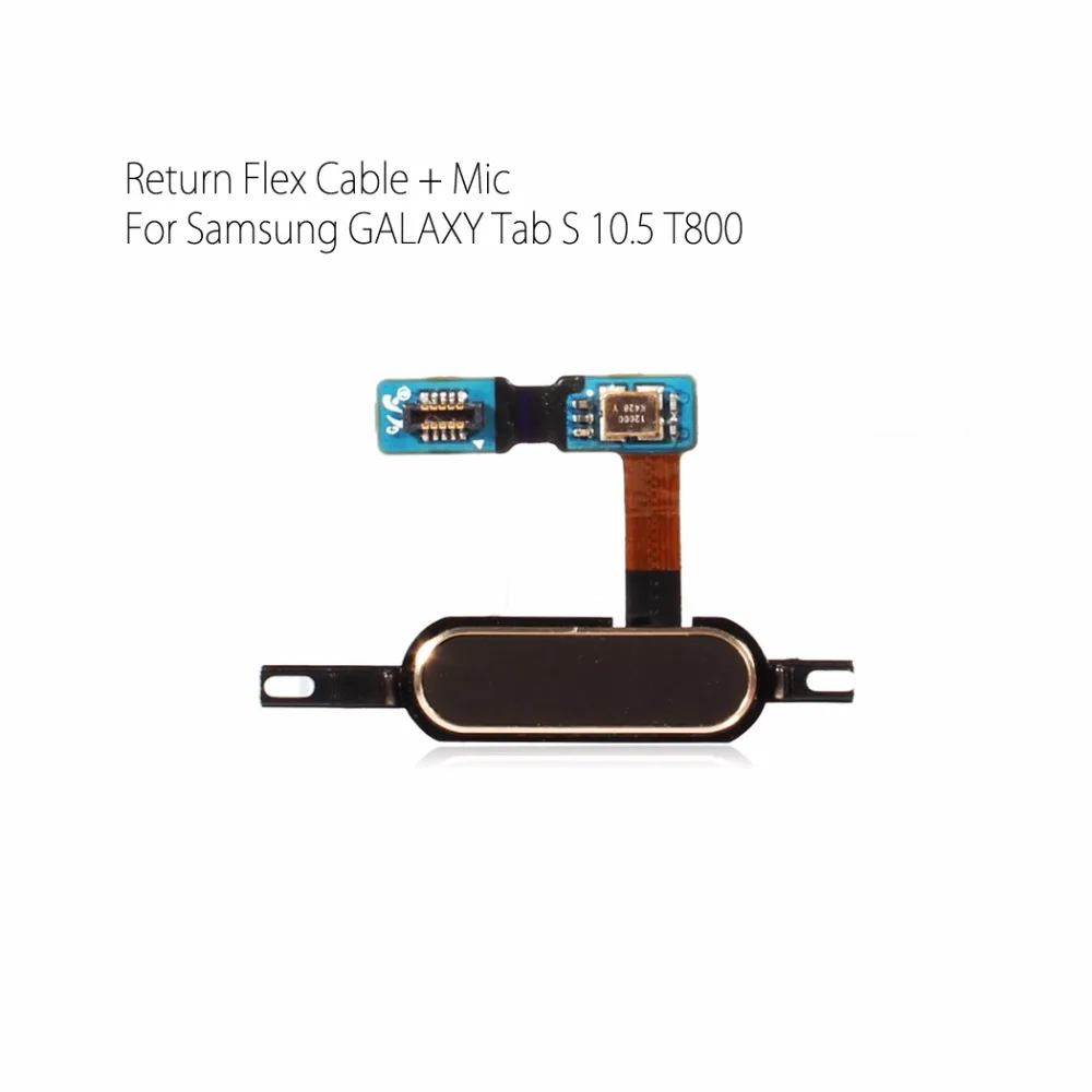 Для Samsung GALAXY Tab S 9. 0 T800 T801 T805 сенсор отпечатков пальцев кнопка домой гибкий кабель