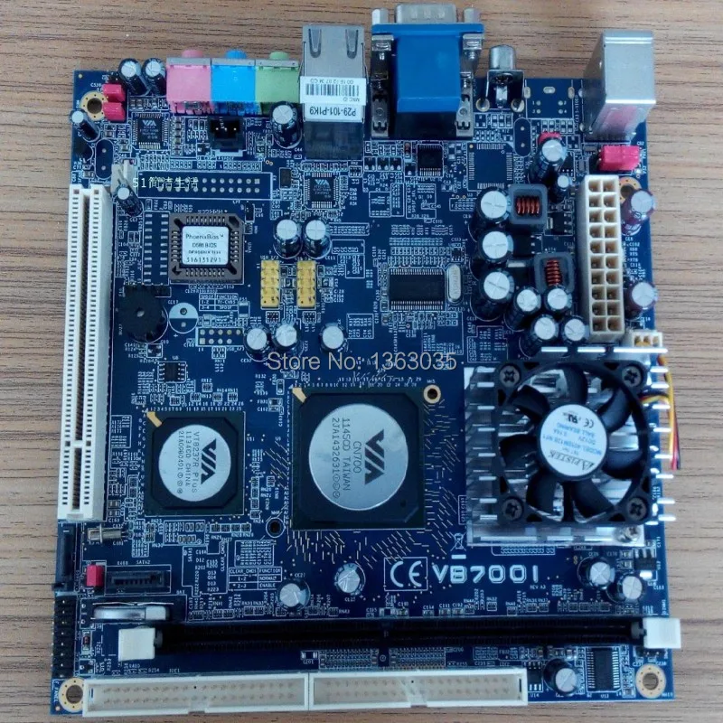 Промышленная материнская плата VB7001 модель 17*17 работает|industrial motherboard|motherboard