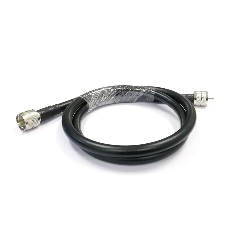UHF Male PL259 Switch UHF Male PL259 RF Coaxial Cable RG8 50cm/100cm for Wireless Router Wholesale New
UHF Male PL259 Switch UHF Male PL259 RF Coaxial Cable RG8 50cm/100cm for Wireless Router Wholesale New