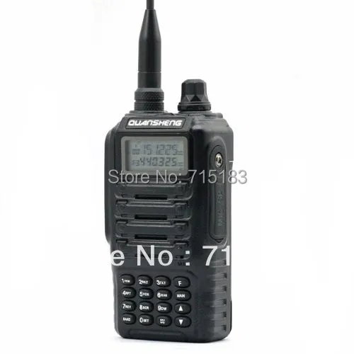 Freeship QuanSheng TG-UV2 Military Level Dual Band Dual Standby Dual Display Portable Two Way Radio with FCC CE certification
Freeship QuanSheng TG-UV2 Military Level Dual Band Dual Standby Dual Display Portable Two Way Radio with FCC CE certification