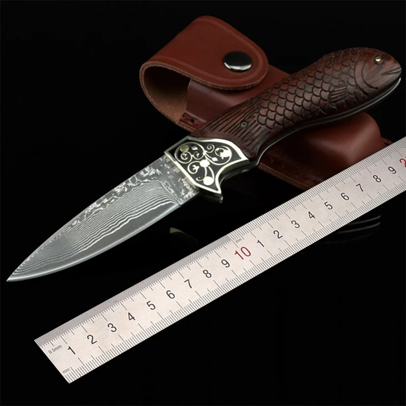 Free shipping High-end sharp Damascus steel blacksmithing camping tool folding knife outdoor the Precious gift knife
Free shipping High-end sharp Damascus steel blacksmithing camping tool folding knife outdoor the Precious gift knife