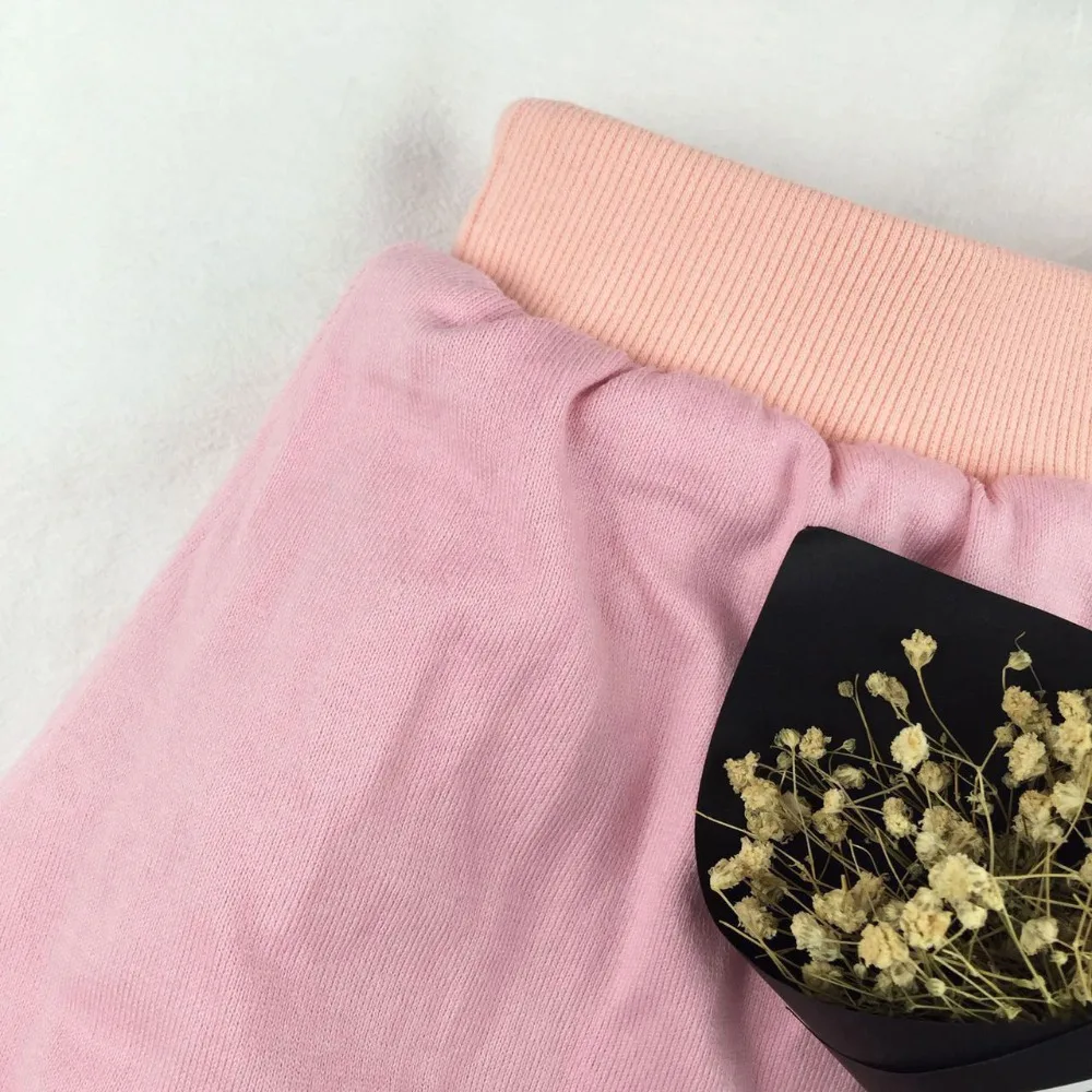 Новинка имитация шерсти для девочек юбка-пачка с кисточками цв. Розовый детская