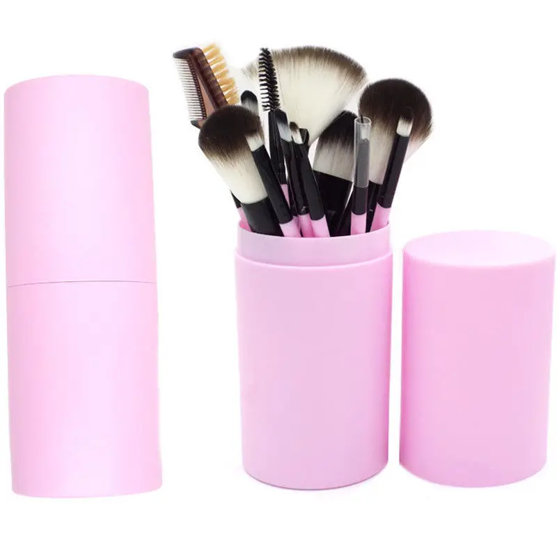 Professional Makeup Brushes Set 12pcs High Quality Synthetic Goat Hair Makeup Tools Kit With Tube Brushes
Professional Makeup Brushes Set 12pcs High Quality Synthetic Goat Hair Makeup Tools Kit With Tube Brushes