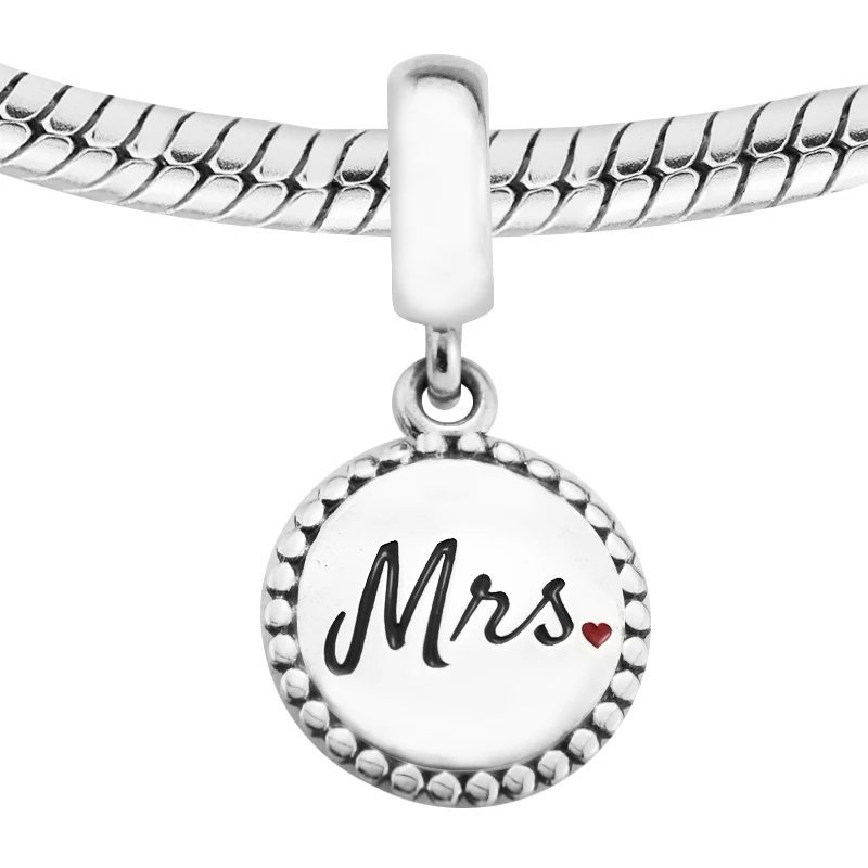 Mrs Round Dangle Fits Woman Charm Bracelet & Choker Sterling Silver Jewelry Beads For Jewelry Making
Mrs Round Dangle Fits Woman Charm Bracelet & Choker Sterling Silver Jewelry Beads For Jewelry Making