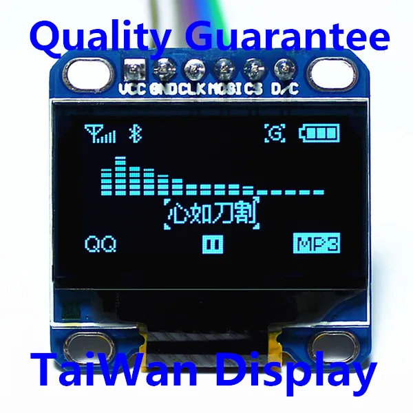 High Quality 0.96 Inch Blue Color OLED Display Module 0.96" 12864 SPI LCD OLED Screen 3.3V-5V for Arduino 51 MSP420 STIM32 SCR
High Quality 0.96 Inch Blue Color OLED Display Module 0.96" 12864 SPI LCD OLED Screen 3.3V-5V for Arduino 51 MSP420 STIM32 SCR