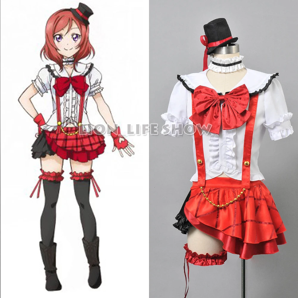 Индивидуальное японское аниме Love Live Nishikino Maki проект школьного идола косплей костюм наряд
Индивидуальное японское аниме Love Live Nishikino Maki проект школьного идола косплей костюм наряд