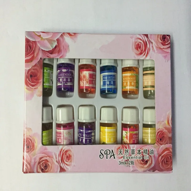 Essential Oils with aromatic aromatherapy oil 12 bottles X 3 ml household daily supplies cured flavor Home Air care
Essential Oils with aromatic aromatherapy oil 12 bottles X 3 ml household daily supplies cured flavor Home Air care