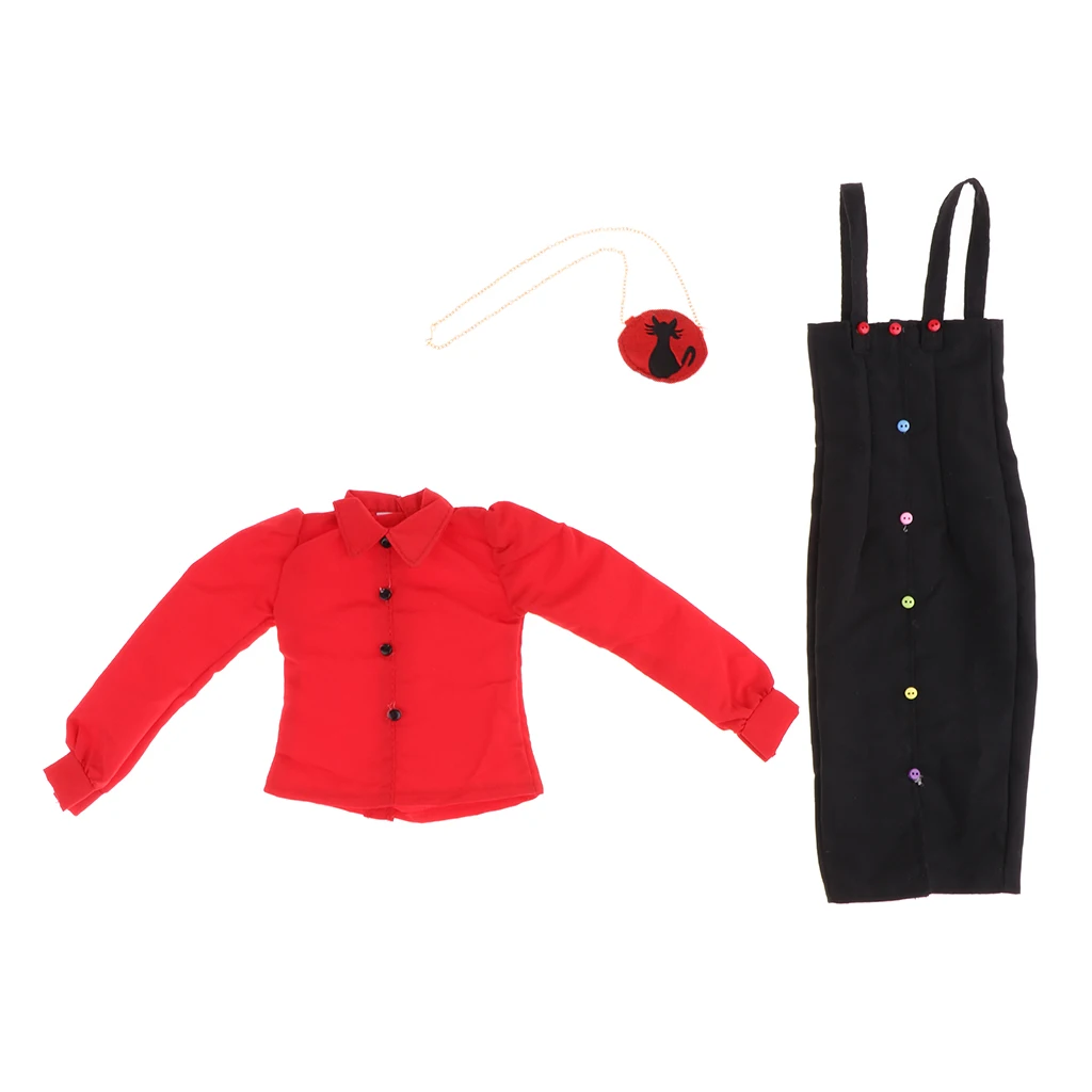 1/3 BJD Doll Clothes Outfit Shirt Suspender Long Pants Overalls with Mini Bag for Girl Gift
1/3 BJD Doll Clothes Outfit Shirt Suspender Long Pants Overalls with Mini Bag for Girl Gift