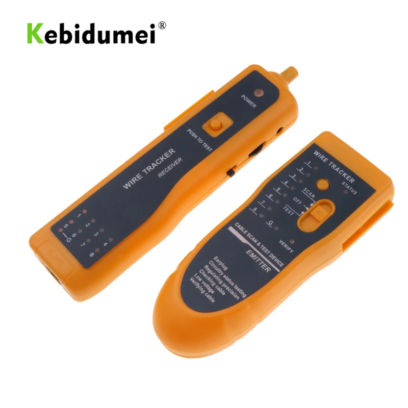 Kebidumei LAN Network Cable Tester Diagnose Tone Tool Kit Telephone Wire Tracker Cat5 Cat6 RJ45 UTP STP Line Finder Wholesale
Kebidumei LAN Network Cable Tester Diagnose Tone Tool Kit Telephone Wire Tracker Cat5 Cat6 RJ45 UTP STP Line Finder Wholesale
