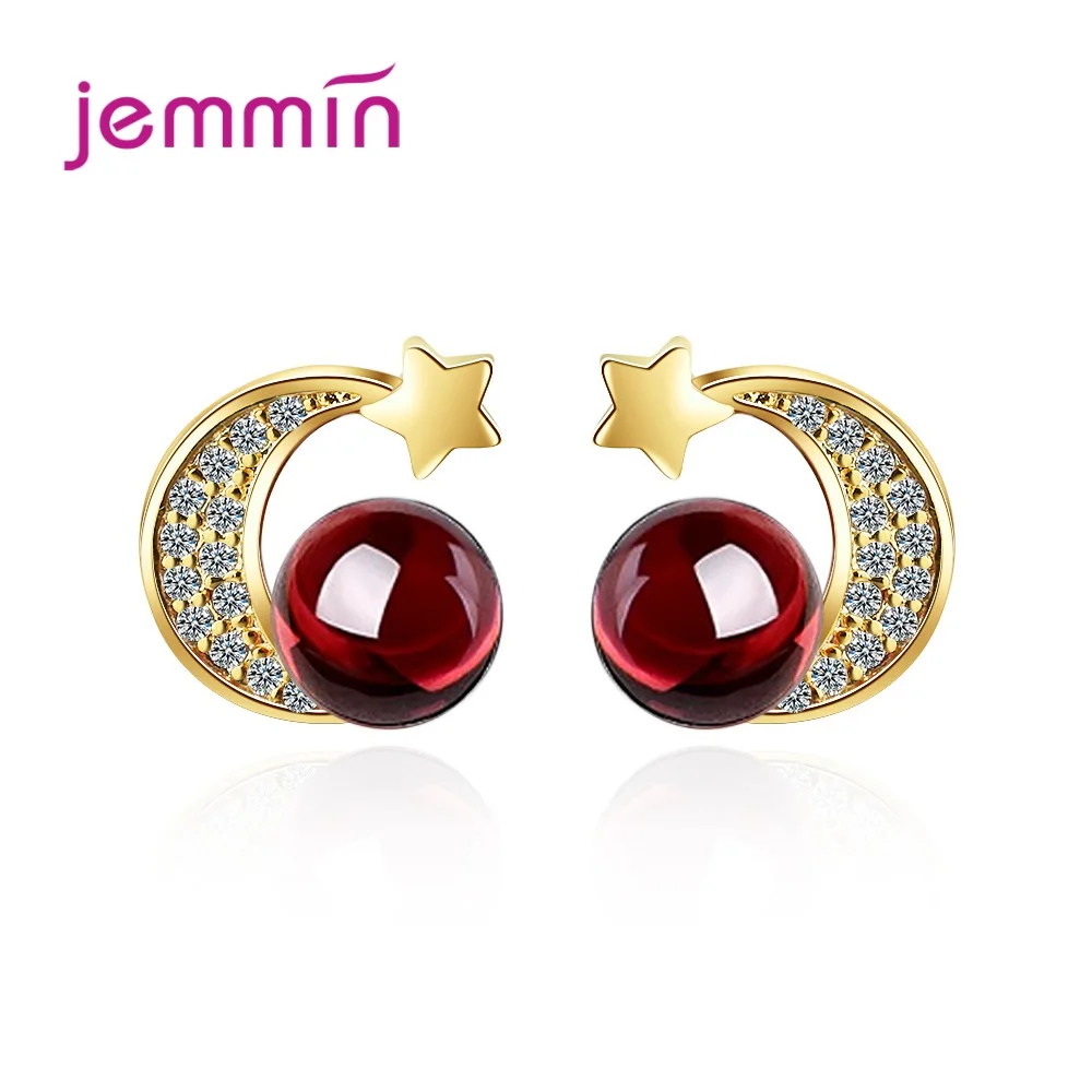 Top Vendeur Women Fashion Cubic Zircon Moon Stars Design Stud Earrings Korean Concise Ear Jewelry Easy Wear Lovely Brinco
Top Vendeur Women Fashion Cubic Zircon Moon Stars Design Stud Earrings Korean Concise Ear Jewelry Easy Wear Lovely Brinco