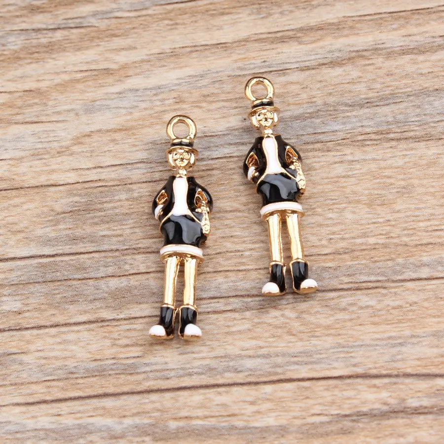Hot 10pcs 3D Dress boy Enamel Charms Drop Oil Dangle Charm Alloy Jewelry Pendant for Women DIY fit Bracelet Necklace Accessories
Hot 10pcs 3D Dress boy Enamel Charms Drop Oil Dangle Charm Alloy Jewelry Pendant for Women DIY fit Bracelet Necklace Accessories