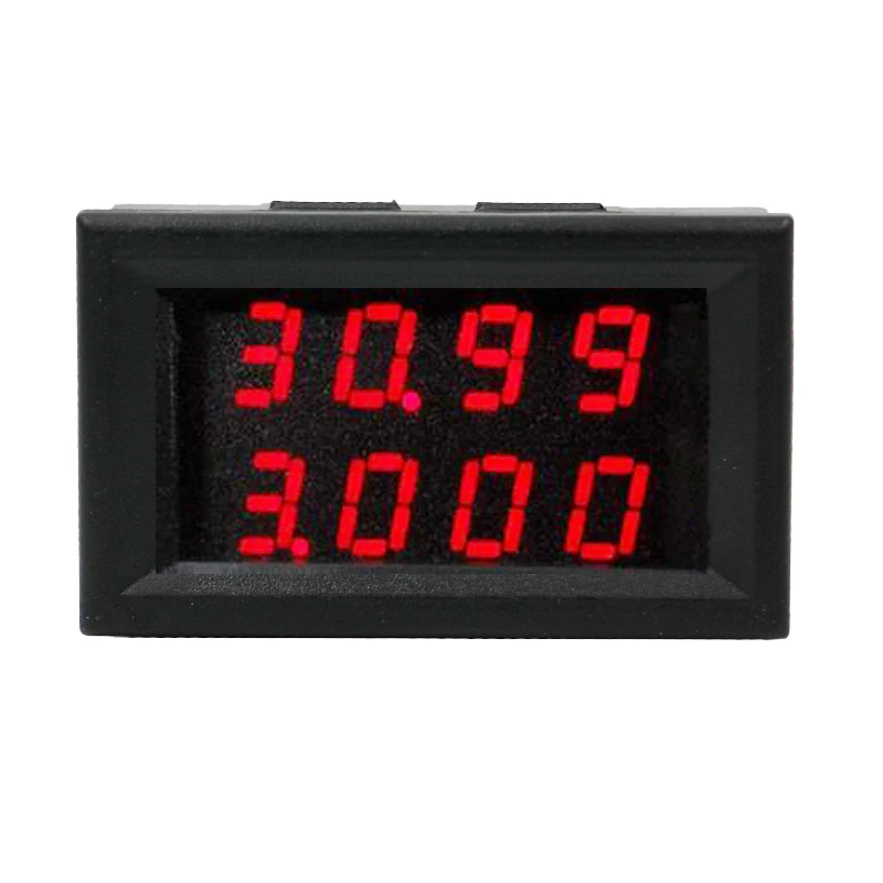 0.28 inch Red Led Dual Display Digital DC0.00-33.00v 0.000-3.000A voltage current Voltmeter Ammeter 15%
0.28 inch Red Led Dual Display Digital DC0.00-33.00v 0.000-3.000A voltage current Voltmeter Ammeter 15%