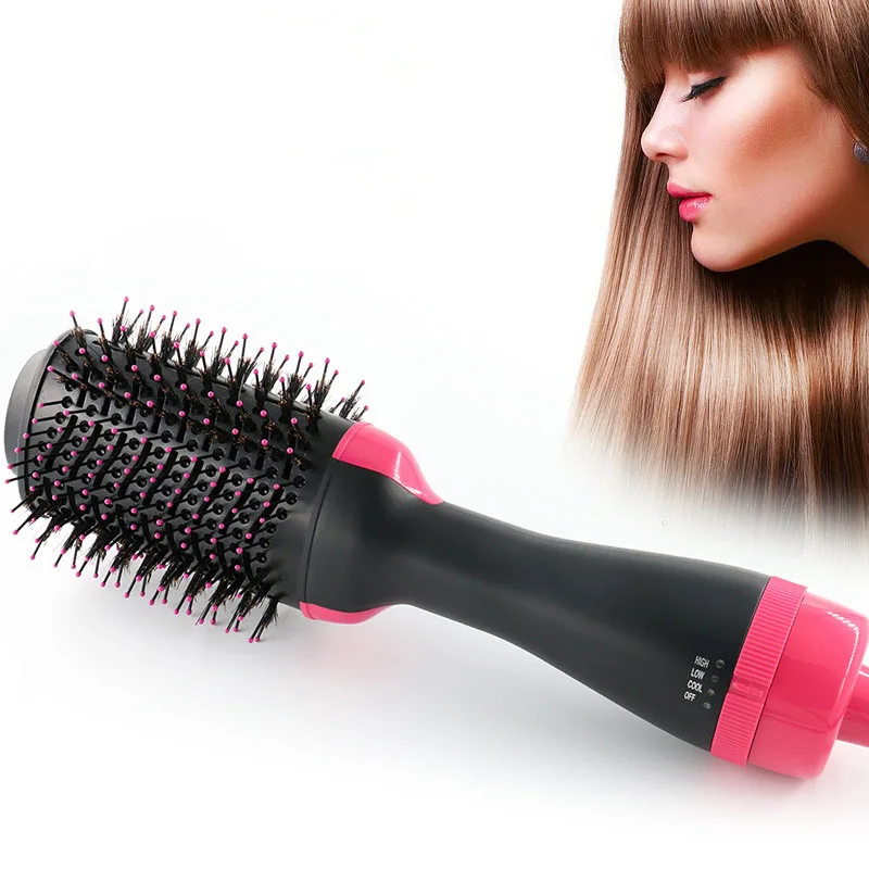 Negative Ion Hair Dryer And Styler Professional 2 in 1 Fast Hair Smooth Detangling Dryer Straightener Detangling Dryer Brush
Negative Ion Hair Dryer And Styler Professional 2 in 1 Fast Hair Smooth Detangling Dryer Straightener Detangling Dryer Brush