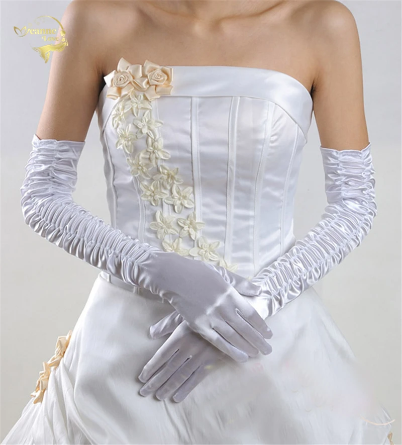 4 Colors ! New Arrival Bridal Gloves Wedding Gloves Winter Length Satin Gloves Beige White Black Red G007
4 Colors ! New Arrival Bridal Gloves Wedding Gloves Winter Length Satin Gloves Beige White Black Red G007