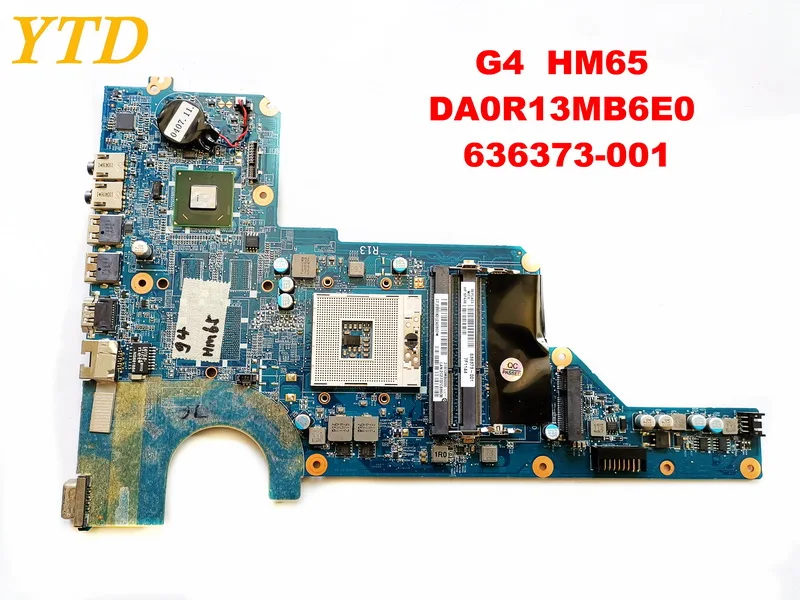 Original for HP G4 laptop motherboard G4 HM65 DA0R13MB6E0 636373-001 tested good free shipping
Original for HP G4 laptop motherboard G4 HM65 DA0R13MB6E0 636373-001 tested good free shipping