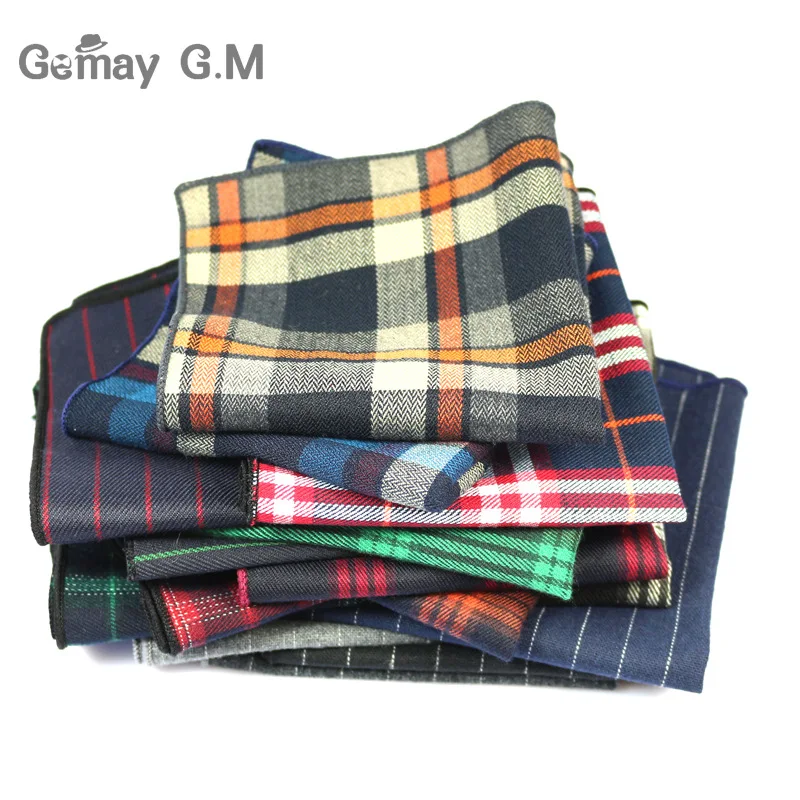 High Quality Cotton Mens Pocket Square Adult Plaid Hankerchief Scarves Vintage Hankies Men's Hanky Square Handkerchiefs
High Quality Cotton Mens Pocket Square Adult Plaid Hankerchief Scarves Vintage Hankies Men's Hanky Square Handkerchiefs
