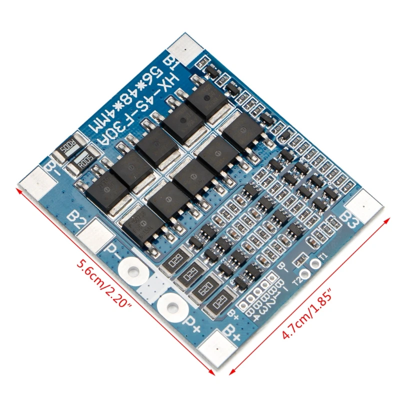 Печатная плата 4S 30A 12 8 V с балансом 3 2 LiFePo4 LiFe 18650 BMS батареи защиты S927 | Электроника