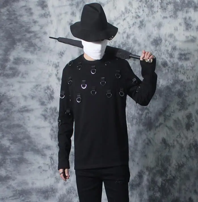 Male applique metal decoration t shirt men tshirt o-neck long-sleeve sweatshirt all-match basic shirt mens t-shirts black autumn
Male applique metal decoration t shirt men tshirt o-neck long-sleeve sweatshirt all-match basic shirt mens t-shirts black autumn