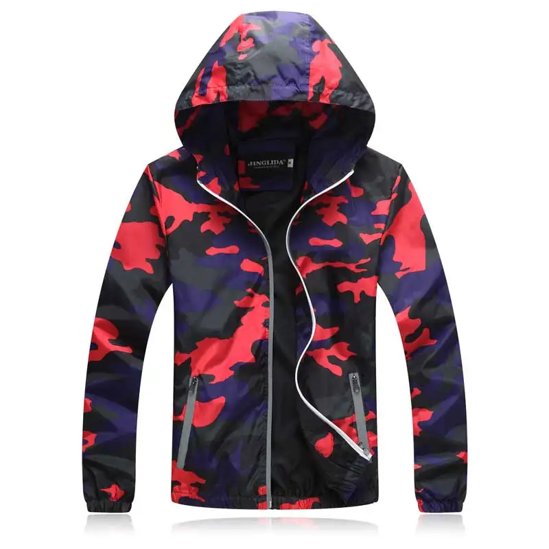 2018 Spring Autumn Mens Casual Camouflage Hoodie Jacket Men Waterproof Clothes Men'S Windbreaker Coat Male Outwear Plus Size 4XL
2018 Spring Autumn Mens Casual Camouflage Hoodie Jacket Men Waterproof Clothes Men'S Windbreaker Coat Male Outwear Plus Size 4XL