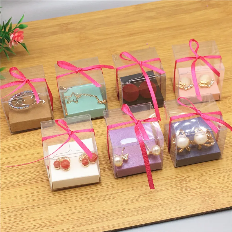 1Pcs PVC Box 4x4x4cm Transparent Jewelry Box For Necklace Earring Hairpin Packaging Display Cubic Box Case DIY Necklace Boxes
1Pcs PVC Box 4x4x4cm Transparent Jewelry Box For Necklace Earring Hairpin Packaging Display Cubic Box Case DIY Necklace Boxes