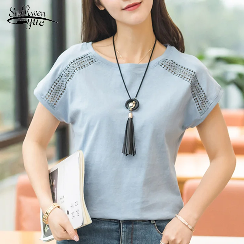 Women Clothing 2020 Korean Fashion Female Casual Shirt Plus Size 5XL Women Blouse O-Neck Hollow Out Batwing Sleeve Top D670 30
Women Clothing 2020 Korean Fashion Female Casual Shirt Plus Size 5XL Women Blouse O-Neck Hollow Out Batwing Sleeve Top D670 30