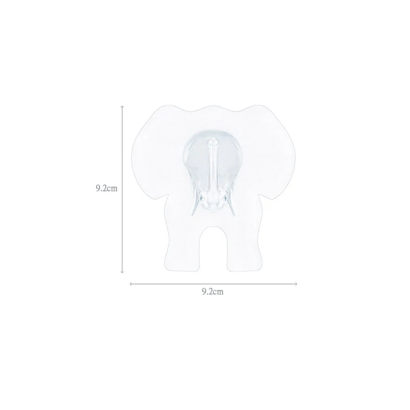 Sale 1PC Cartoon Self-sticking Kitchen Hanger Hooks Waterproof Transparent Creative Elephant Bathroom StorageSticky Hook
Sale 1PC Cartoon Self-sticking Kitchen Hanger Hooks Waterproof Transparent Creative Elephant Bathroom StorageSticky Hook
