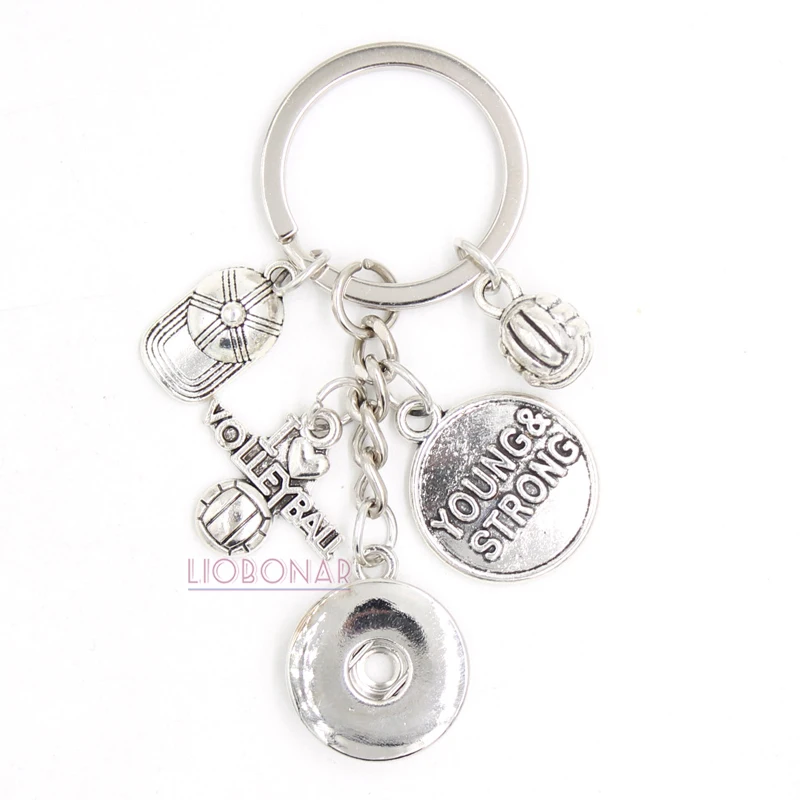 1PC I Love Volleyball Key Chain Handbag Charm sport Snap Keychain Key Ring Volleyabll Lovers Gift 18mm Snap Jewelry
1PC I Love Volleyball Key Chain Handbag Charm sport Snap Keychain Key Ring Volleyabll Lovers Gift 18mm Snap Jewelry