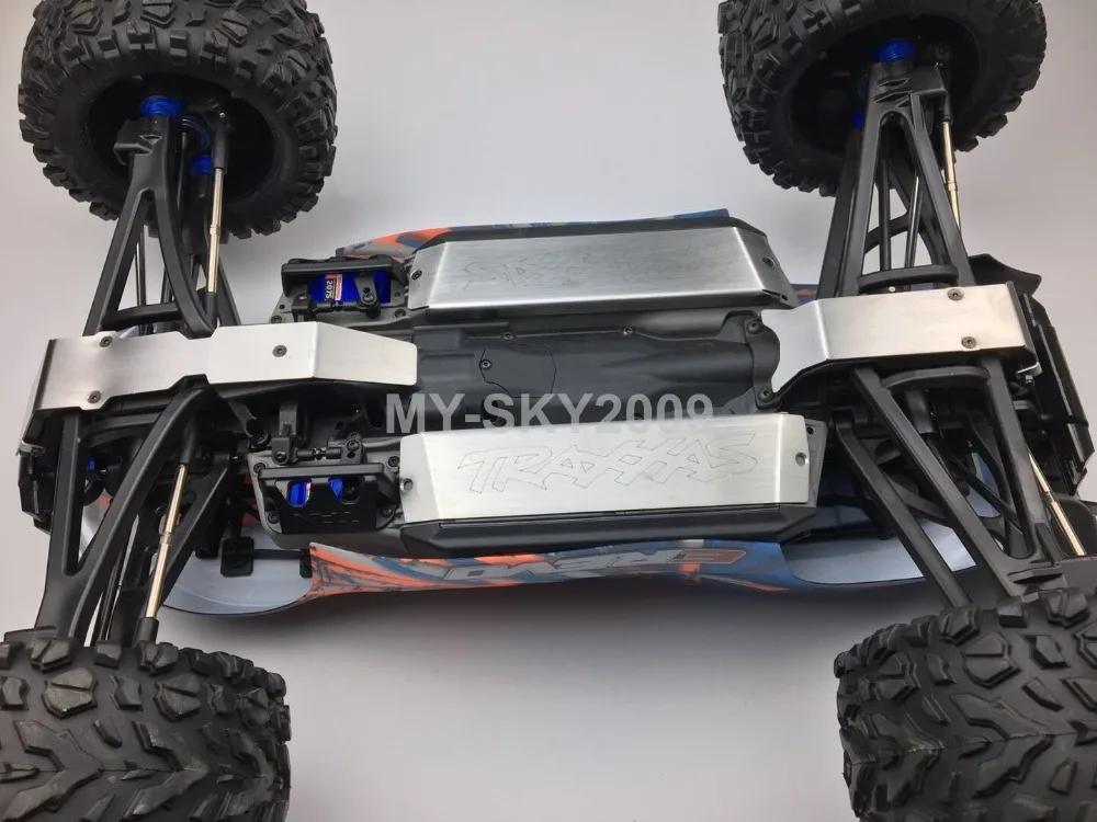 Stainless Steel Chassis Armor Protection Skid Plate for RC Off-Road 1/10th Traxxas E-Revo 2.0
Stainless Steel Chassis Armor Protection Skid Plate for RC Off-Road 1/10th Traxxas E-Revo 2.0