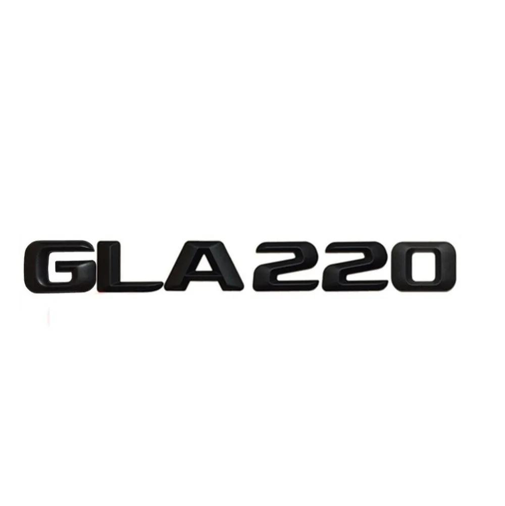 Matt Black " GLA 220" Car Trunk Rear Letters Word Badge Emblem Letter Decal Sticker for Mercedes Benz GLA Class GLA220
Matt Black " GLA 220" Car Trunk Rear Letters Word Badge Emblem Letter Decal Sticker for Mercedes Benz GLA Class GLA220