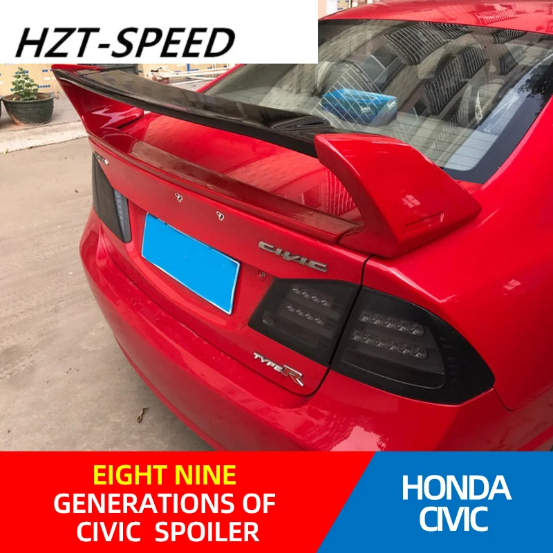 2008 - 2015 For HONDA 8 / 9 Generation CIVIC FD2 Modified Rear Spoiler ABS Rear Spoiler for HONDA
2008 - 2015 For HONDA 8 / 9 Generation CIVIC FD2 Modified Rear Spoiler ABS Rear Spoiler for HONDA