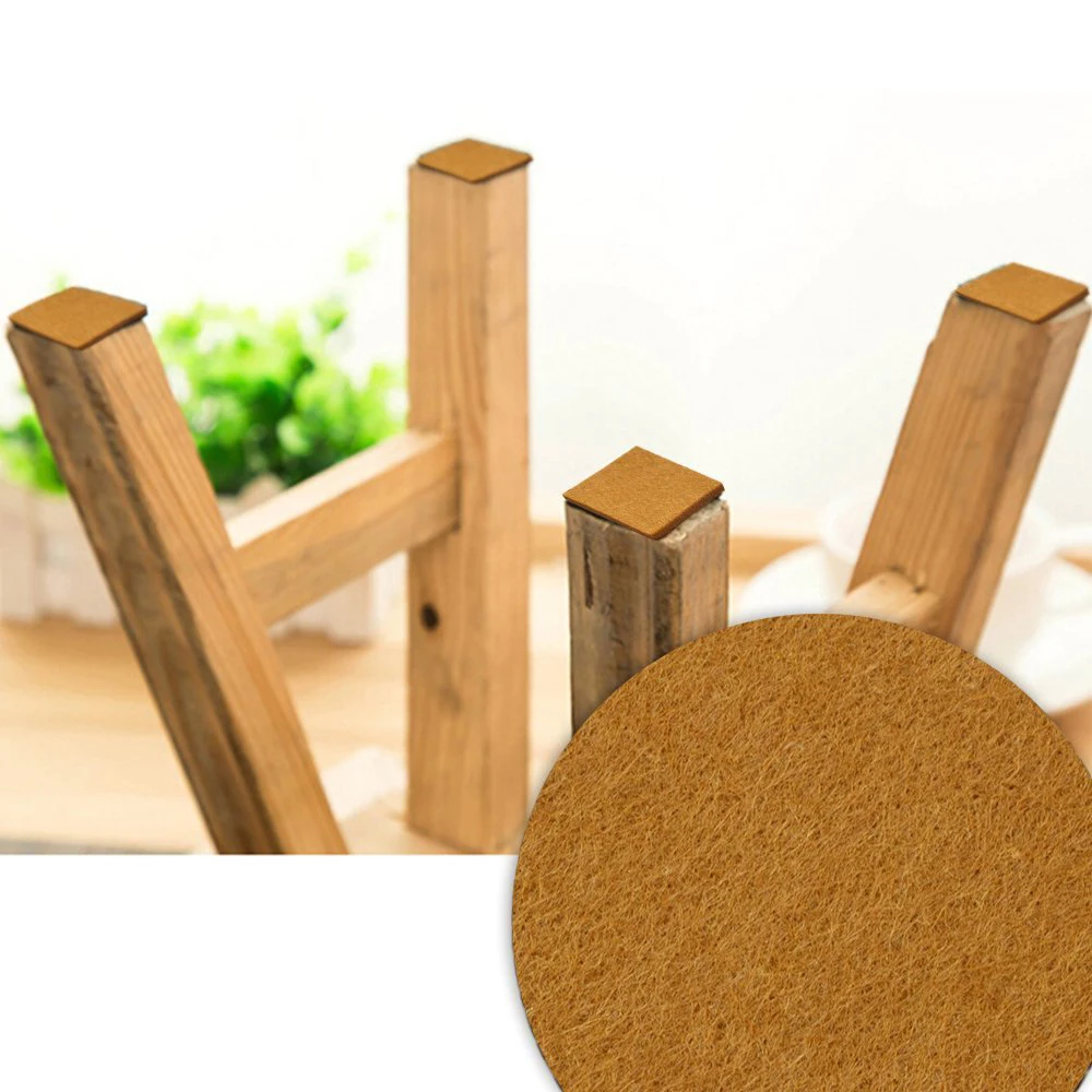 20pcs Furniture Pads Felt Sheets Self Adhesive Wood Floor Protectors 7cmx7cm | Обустройство