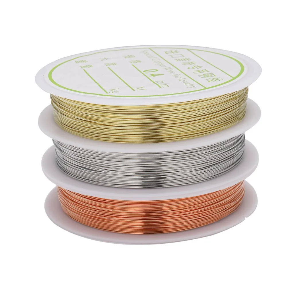 1/3 Roll Colorfast Sturdy Alloy Copper Wire Beading 0.2-1 mm Metal String Wire Thread For DIY Craft Jewelry Making Supplies
1/3 Roll Colorfast Sturdy Alloy Copper Wire Beading 0.2-1 mm Metal String Wire Thread For DIY Craft Jewelry Making Supplies