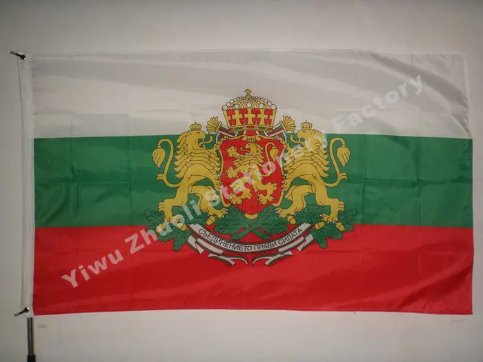 Bulgaria President Flag 150X90cm (3x5FT) 120g 100D Polyester Double Stitched High Quality Free Shipping
Bulgaria President Flag 150X90cm (3x5FT) 120g 100D Polyester Double Stitched High Quality Free Shipping