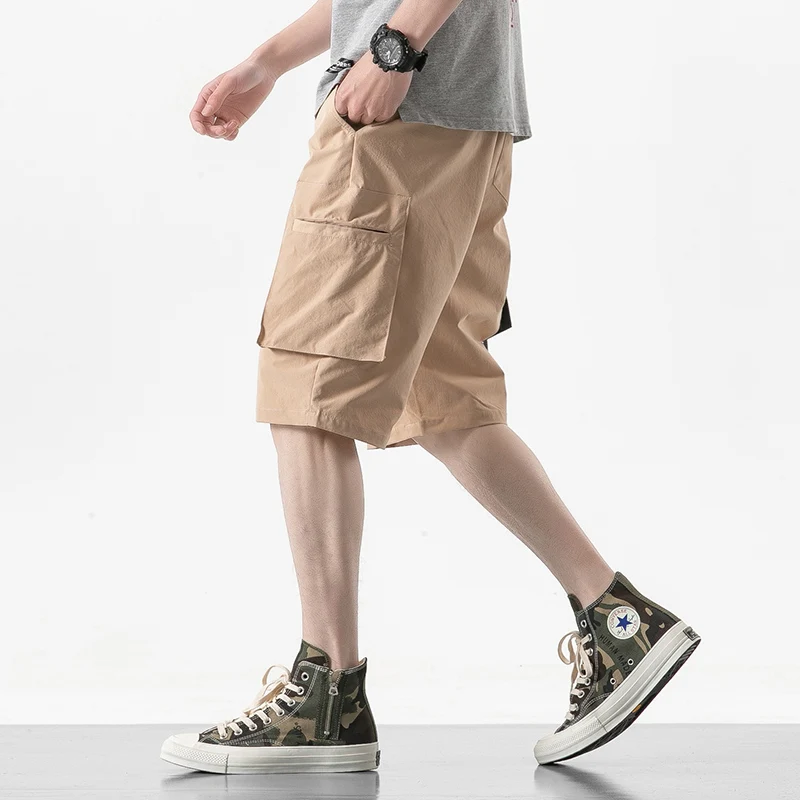 New Summer Men's Shorts Casual Joggers Male Fashion Big Pocket Shorts Hip Hop Elastic Drawstring Streetwear ABZ340
New Summer Men's Shorts Casual Joggers Male Fashion Big Pocket Shorts Hip Hop Elastic Drawstring Streetwear ABZ340