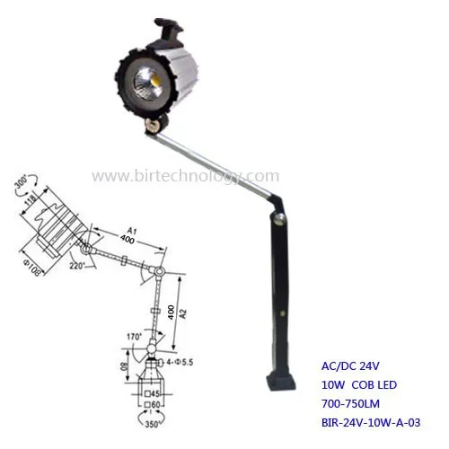 Hot selling 400 mm + 400 mm long arm 10W 1000LM COB LED machine work drilling table lamp Foldable arm lighting lamp
Hot selling 400 mm + 400 mm long arm 10W 1000LM COB LED machine work drilling table lamp Foldable arm lighting lamp
